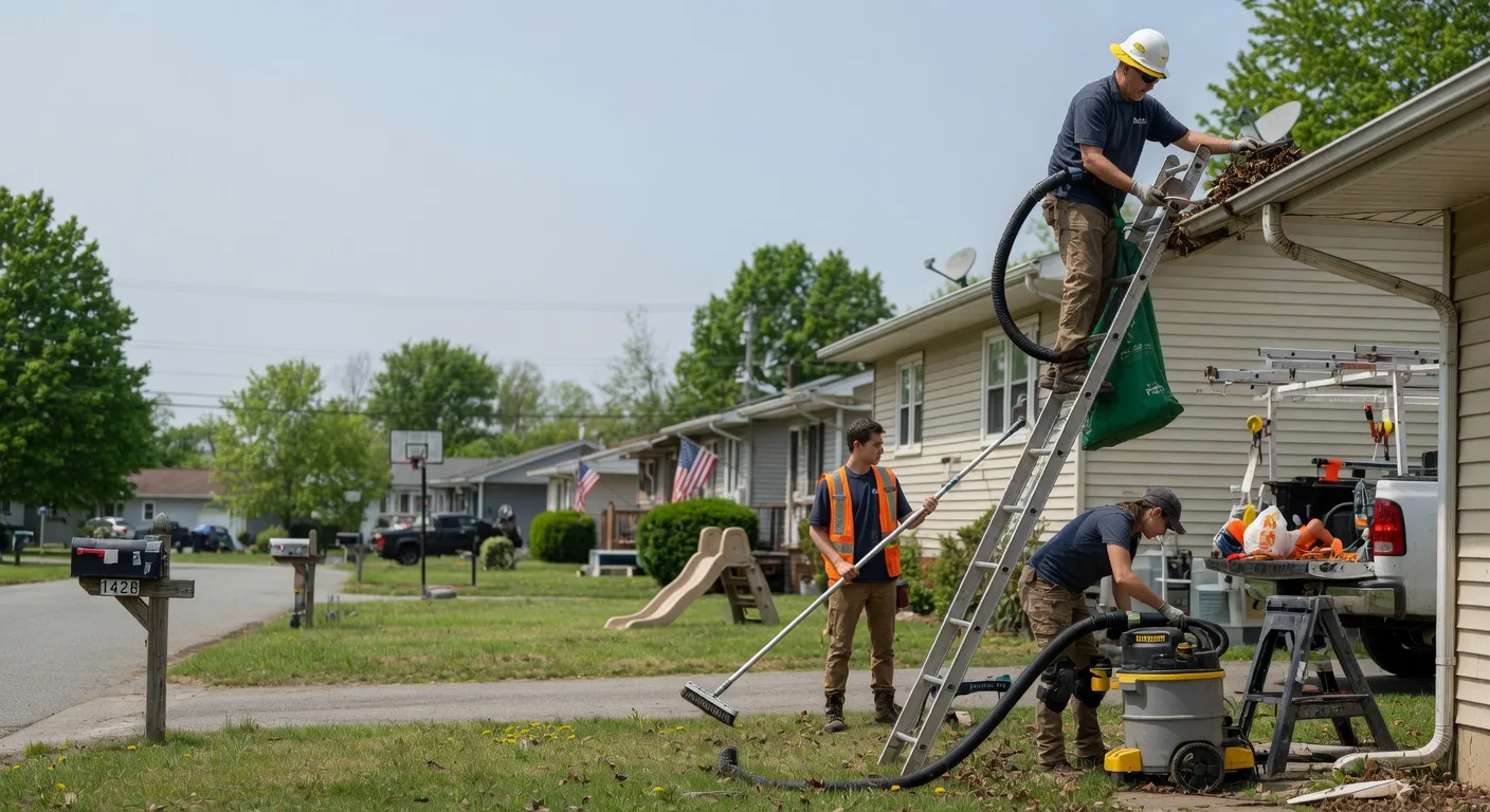 Gutter Installation in Edinburg, IL near me